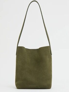 Mansur Gavriel SMALL EVERYDAY CABAS in color ALGAE green tote bag